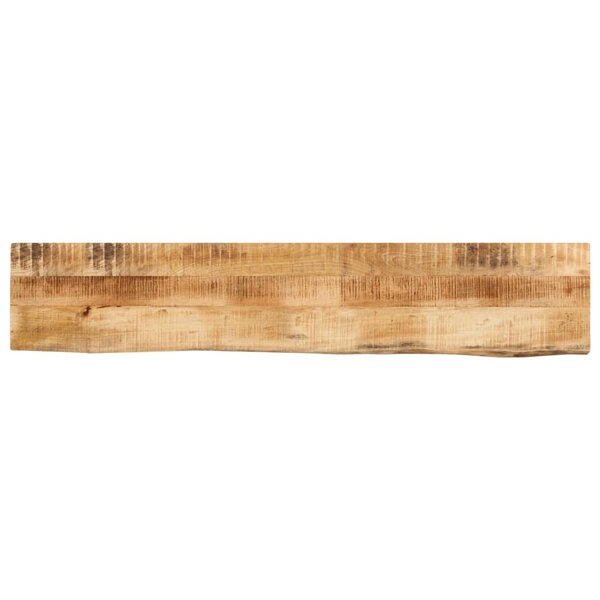 vidaXL Dessus de table 180x20x2 5cm bord vif bois massif manguier brut