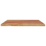 vidaXL Dessus de table 100x80x2 5 cm rectangulaire bois massif acacia