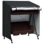 vidaXL Housse pour balancelle d'extérieur 155 x 95 x 165 cm