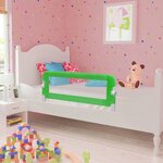 vidaXL Barrière de lit pour enfants 102x42 cm Vert