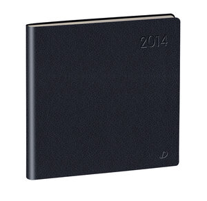 Agenda Exécutif Toscana noir 16 x 16 cm QUOVADIS