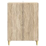 vidaXL Buffet Chêne Sonoma 66 x 34 5 x 90 cm Bois d'ingénierie