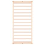 vidaXL Cadre de lit sans matelas 90x200 cm bois massif