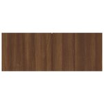 vidaXL Meuble TV chêne marron 80x30x30 cm bois d'ingénierie