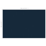 vidaXL Film solaire de piscine flottant PE 300x200 cm Noir et bleu
