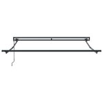 vidaXL Auvent rétractable électrique Jaune et Orange 300x250 cm