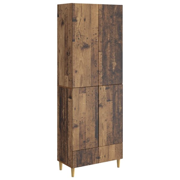 vidaXL Ensemble de Meubles 2 Pièces 66 x 34 5 x 95 cm Bois d'ingénierie