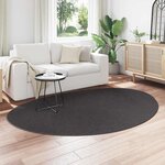 vidaXL Tapis HUARTE Anthracite 160 x 230 cm Polyester