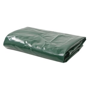 vidaXL Bâche 650 g / m² 1 5 x 10 m Vert