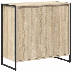vidaXL Meuble d'appoint Sonoma 79 x 36 x 75 cm Bois d'ingénierie