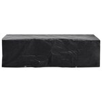 vidaXL Housses de chaise de jardin 8 œillets 2 Pièces 218 x 77 x 55 cm