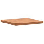 vidaXL Dessus de table 40x40x2 5 cm carré bois massif de hêtre