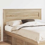 vidaXL Tête de lit Chêne Sonoma 140 cm Bois d'ingénierie