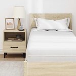 vidaXL Matelas avec Couche de Coco Blanc 80 x 200 cm Ressort ensaché