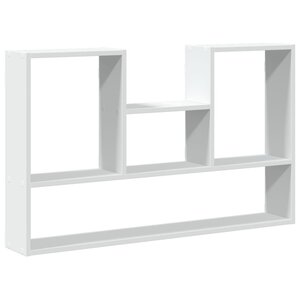 vidaXL Étagère murale blanche 99 x 15 x 60 cm Bois d'ingénierie