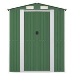 vidaXL Abri de jardin Vert 192x855x223 cm Acier galvanisé
