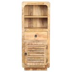 vidaXL Buffet 45x32x110 cm Bois de manguier brut