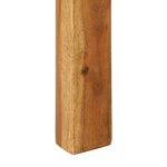 vidaXL Table à manger 110x55x76 cm bois d'acacia massif