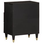 vidaXL Table de chevet 50x33x60 cm bois de manguier massif