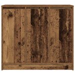 vidaXL Buffet vieux bois 85x34x76 cm bois d'ingénierie