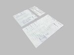 500 Pochettes plastique sécurisées Axytrans - 03A