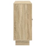 vidaXL Buffet Chêne Sonoma 89 x 34 5 x 80 cm Bois d'ingénierie