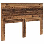 vidaXL Tête de lit Bois Ancien 150 cm Bois d'ingénierie