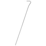 vidaXL Piquets de tente 25 Pièces 30 cm Ø4 mm acier galvanisé