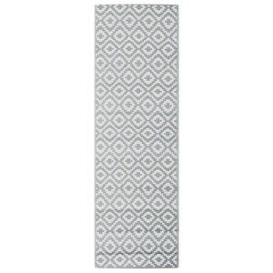 vidaXL Tapis d'extérieur ARAKIL gris 80 x 250 cm PP