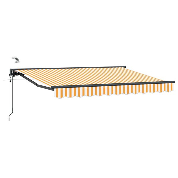 vidaXL Auvent rétractable électrique 3 x 2 5 m