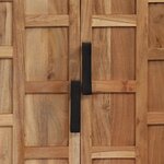 vidaXL Buffet Bois d'acacia solide 60x35x76 cm Marron