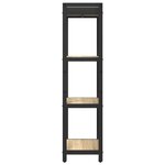 vidaXL Bibliothèque Chêne sonoma 40 x 30 x 118 cm Bois d'ingénierie