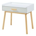 Ensemble de bureau et chaise pour enfants naturel blanc 03_0009409