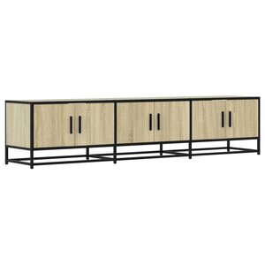 vidaXL Meuble TV chêne sonoma 180x35x41 cm bois d'ingénierie