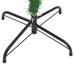 vidaXL Sapin de Noël artificiel renversé avec support Vert 180 cm