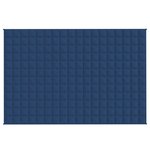 vidaXL Couverture lestée Bleu 122x183 cm 5 kg Tissu