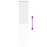 vidaXL Store enrouleur occultant largeur du tissu 50 7 cm polyester