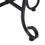 vidaXL Tables mosaïque 3 Pièces Terre cuite et blanc Céramique