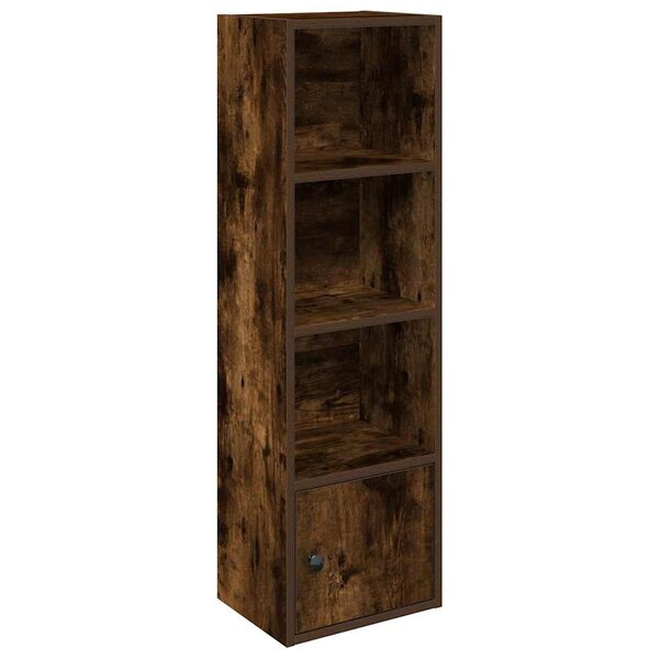 vidaXL Bibliothèque chêne fumé 31x24x102 cm bois d'ingénierie