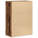vidaXL Buffet Bois ancien 60 x 31 x 84 cm Bois d'ingénierie