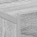 vidaXL Tables de chevet flottantes 2 Pièces Sonoma gris 40x30x15 cm