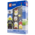 Lego city montre pompier plastique