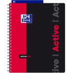 Cahier ACTIVEBOOK PP Intercalaire 160 pages 90g A4+ Lignée 7mm Coloris Aléatoire OXFORD