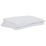 vidaXL Protège-matelas blanc 140x200 cm imperméable