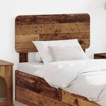 vidaXL Tête de lit Bois Ancien 90 cm Bois d'ingénierie