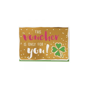 Petite pochette avec bon d'achat  - this voucher is only for you