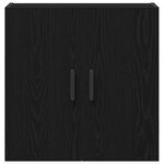 Armoire Murale vidaXL Chêne Noir 60x31x60 cm Bois d'ingénierie