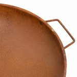 vidaXL Foyer 67 5x58x22 5 cm Acier