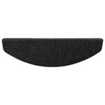vidaXL Tapis d'escalier auto-adhésifs 15 pc 80 x 28 x 3 5 cm Noir
