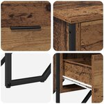 vidaXL Commode Bois Ancien 91x35.5x74.5 cm Bois d'ingénierie